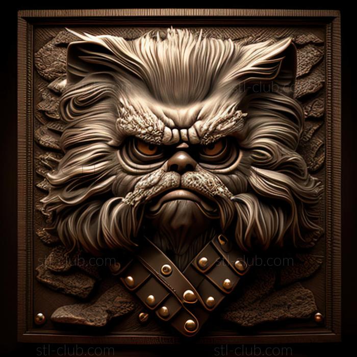 3D model st Colonel Meow famous animal (STL)